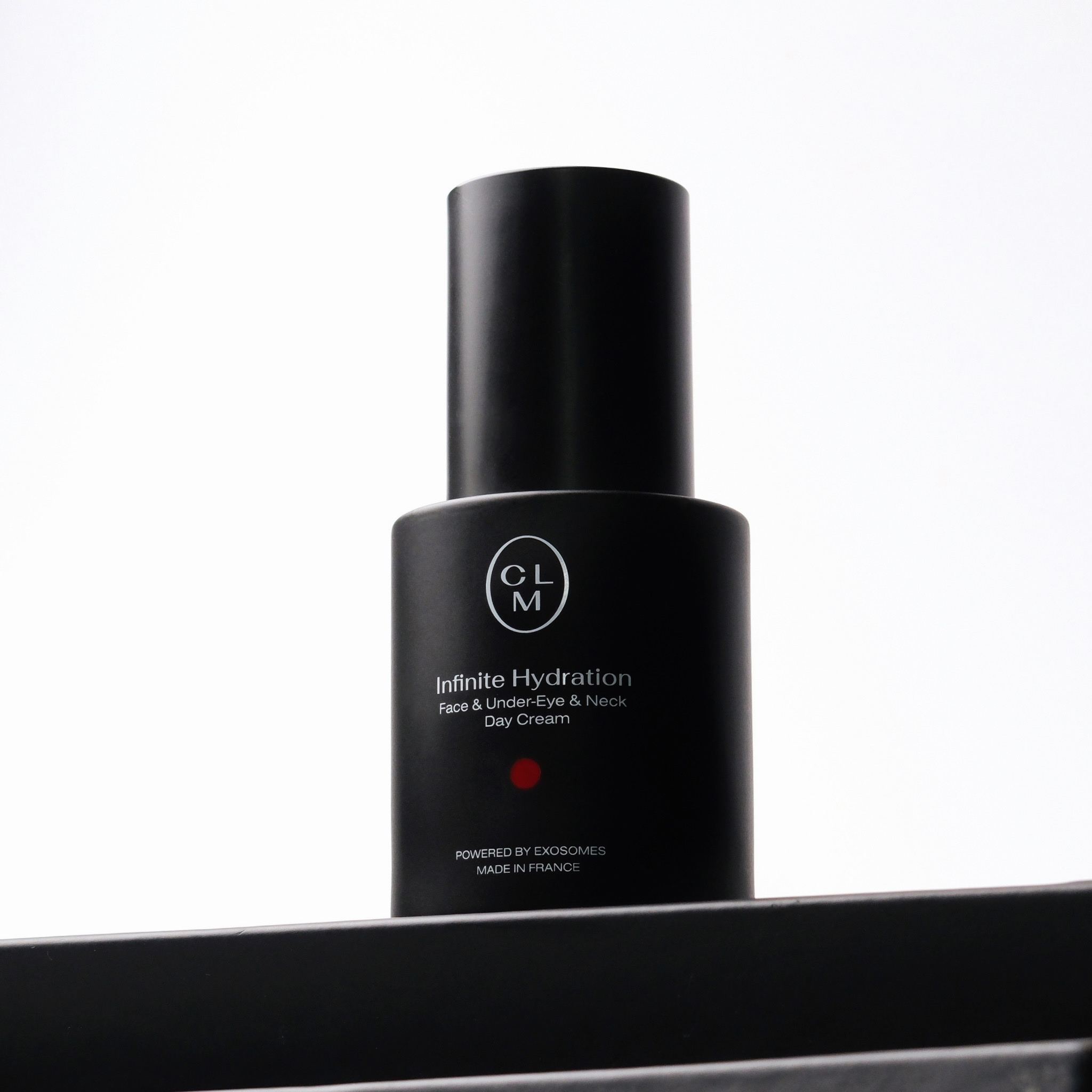 CLM Infinity Hydration Face, Eye, and Neck Cream, Gua Sha, and Pouch Set