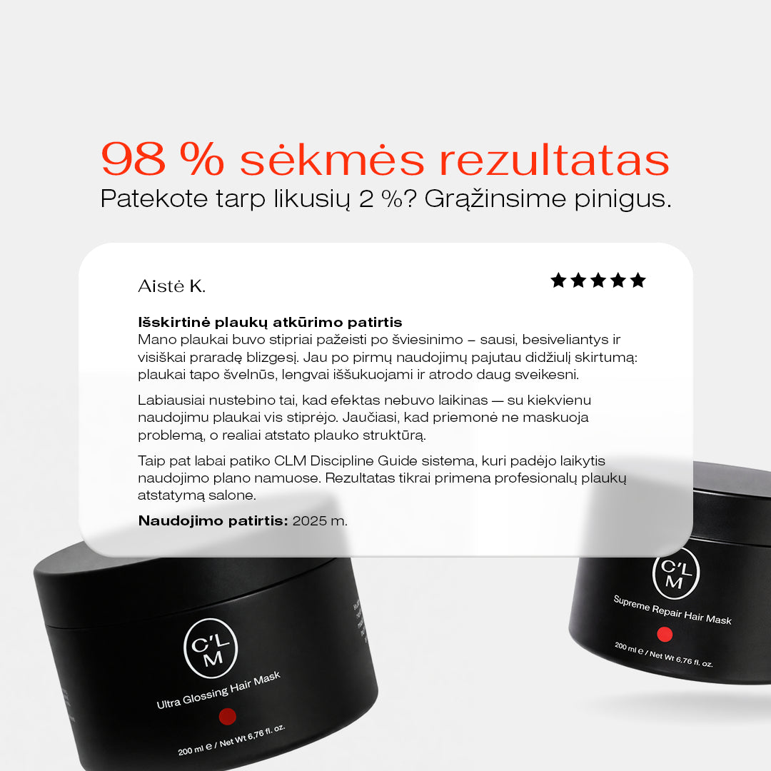 Nourishing hair mask with macadamia oil Ultra Glossing