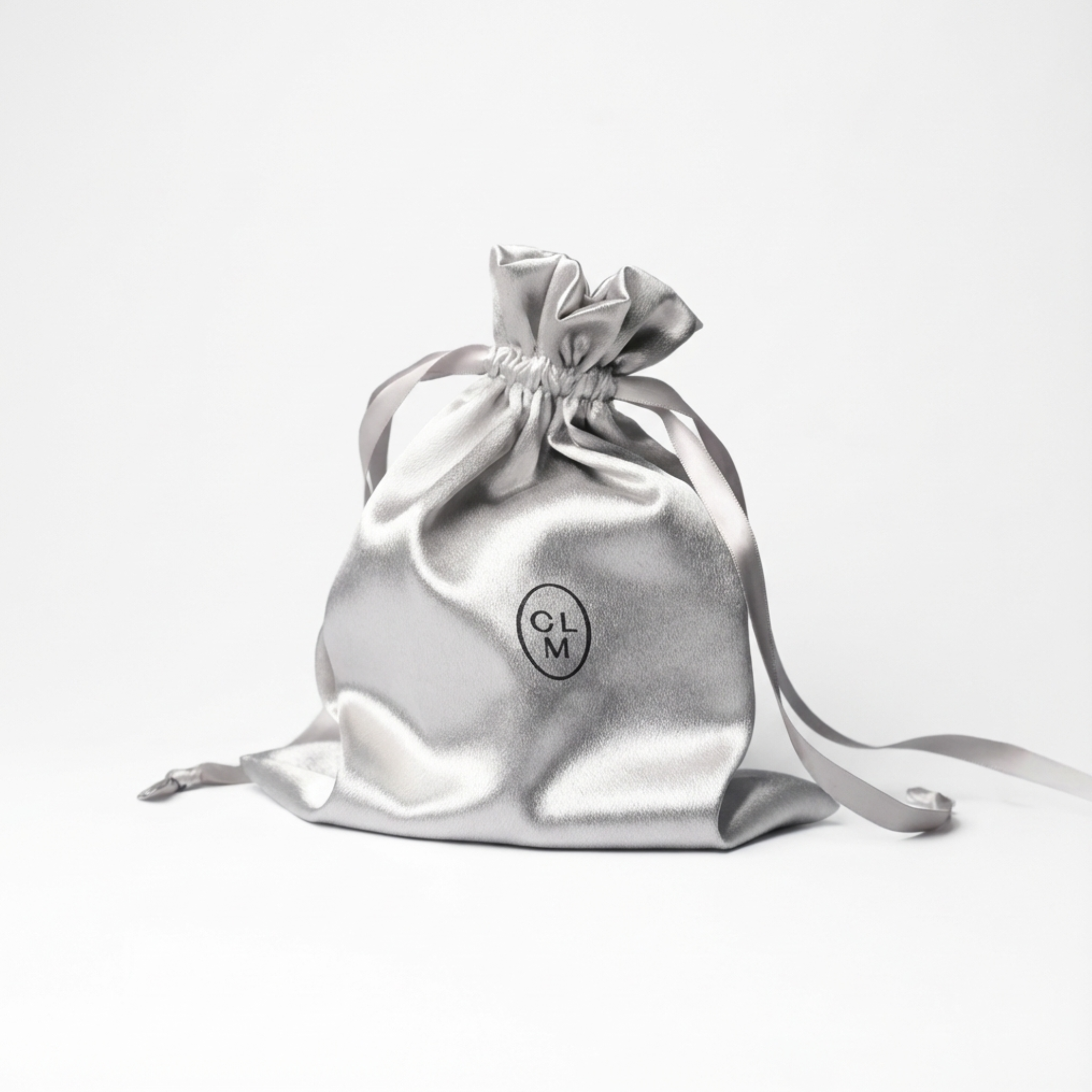 Green fabric gift bag (mini) 17X23