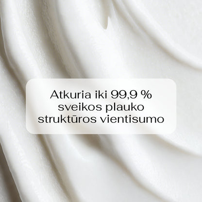 Atstatantis ir maitinantis plaukų kaukių rinkinys