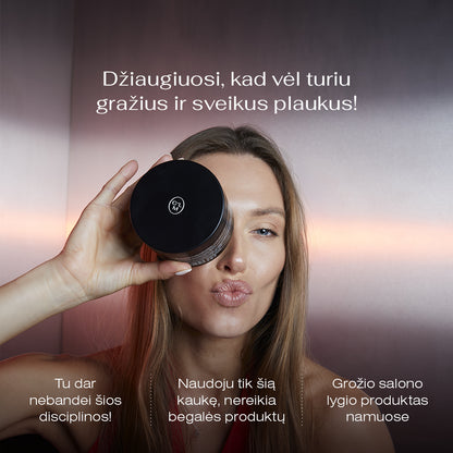 Maitinamasis šampūno ir kaukės rinkinys