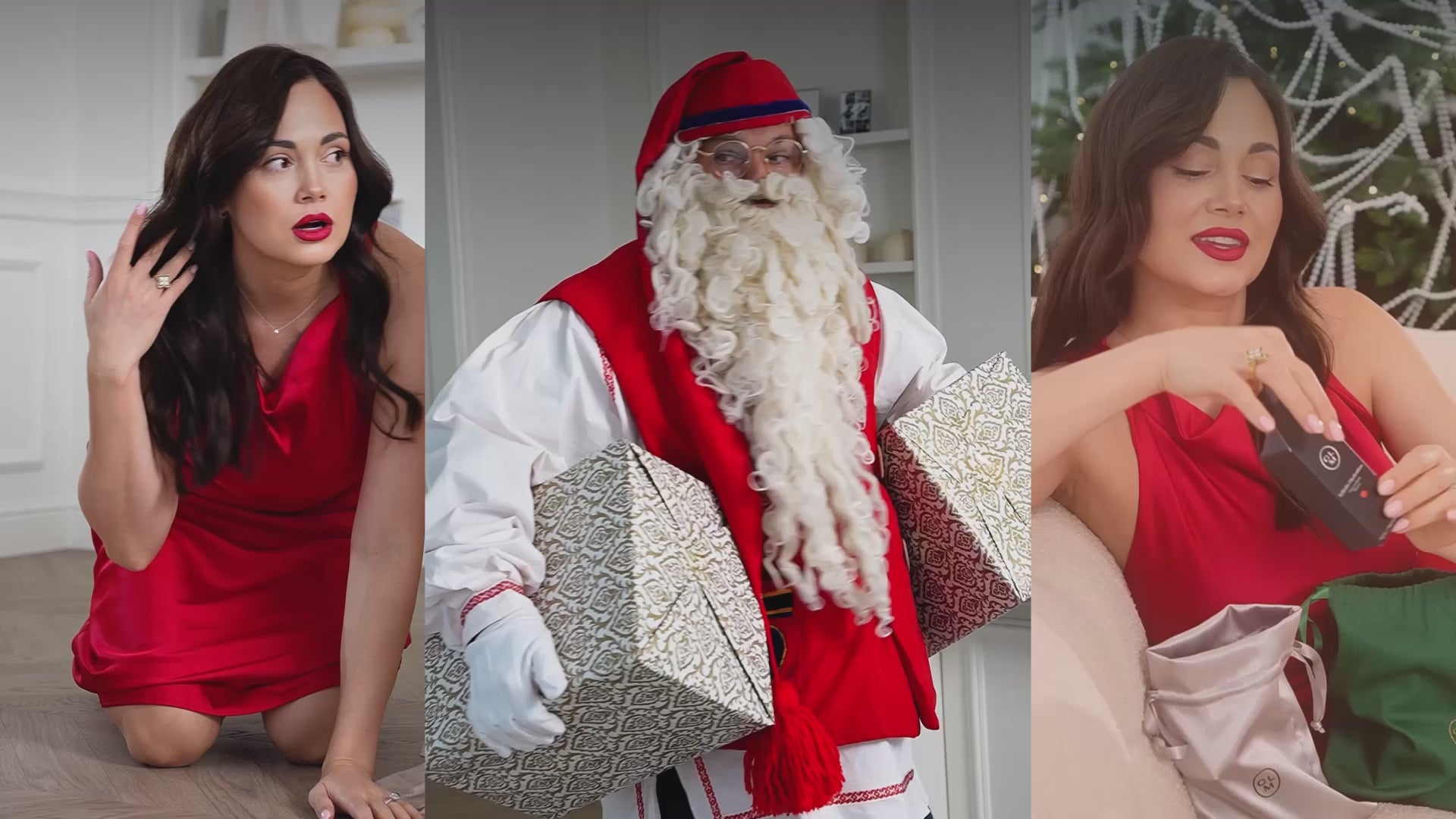 Load video: Kalėdų, Kalėdų Seneli, prašau — atnešk man CLM maišelį.